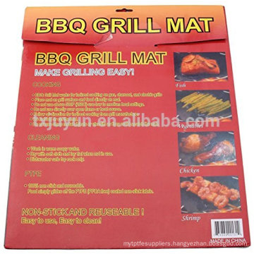 Premium Non-stick & Reusable BBQ Grill Mat /Grilling Sheet - PFOA-FREE PTFE 13"x15.75" set of 2